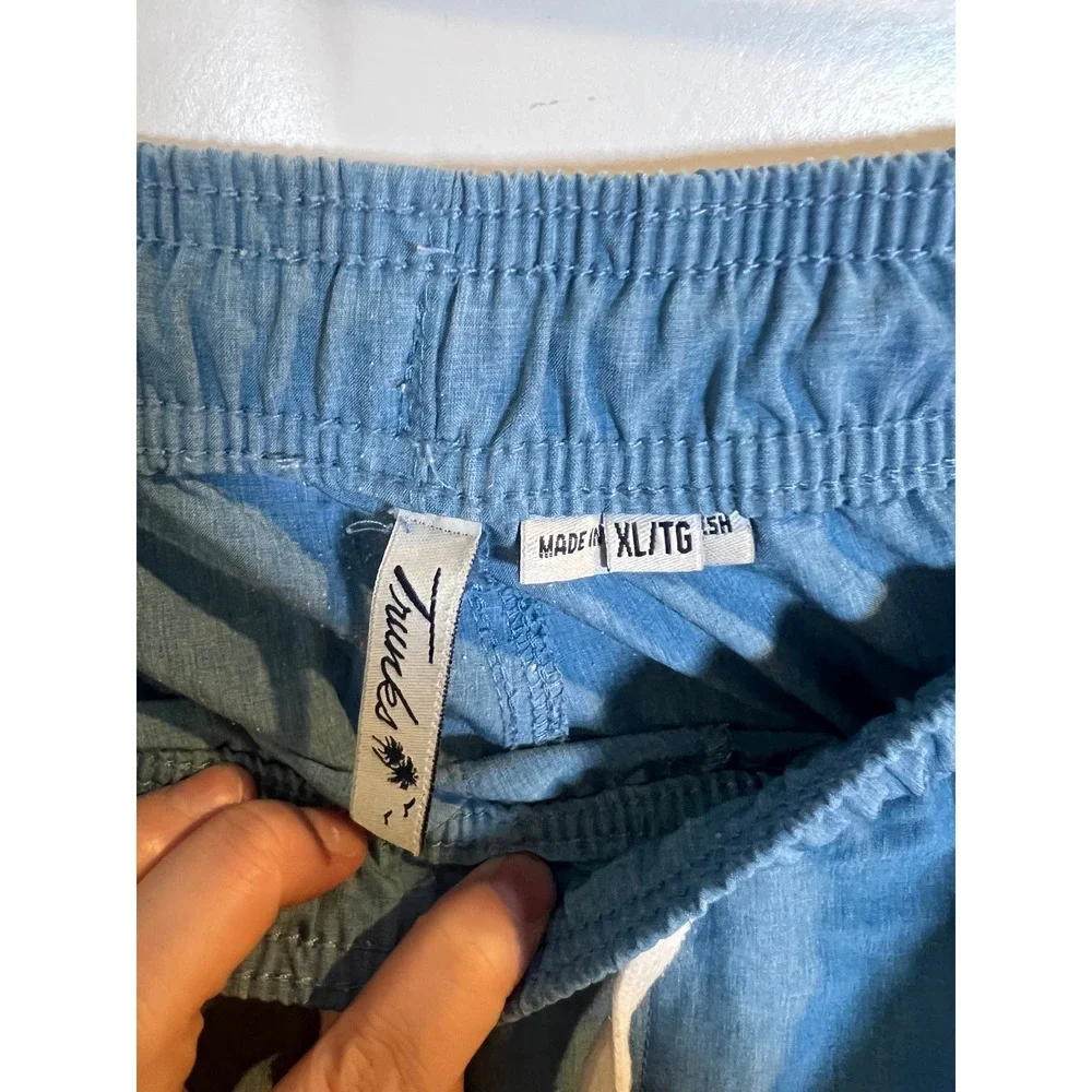 Trunks Surf & Swim Co Mens Swim Trunks Land to Water Blue‎ XL